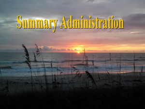 Florida Probate Summary Administration │ Video